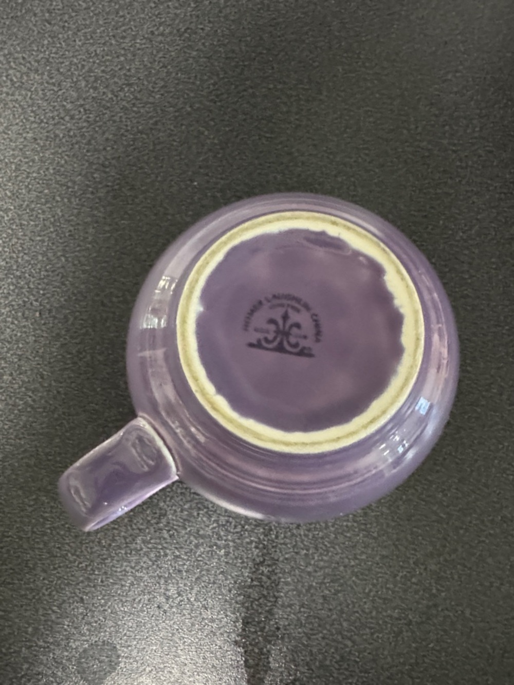 Vintage Fiesta lilac jumbo mug - Picture 4 of 6